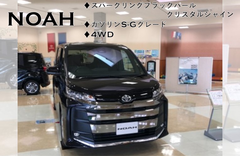 新型ノア展示車きました！！